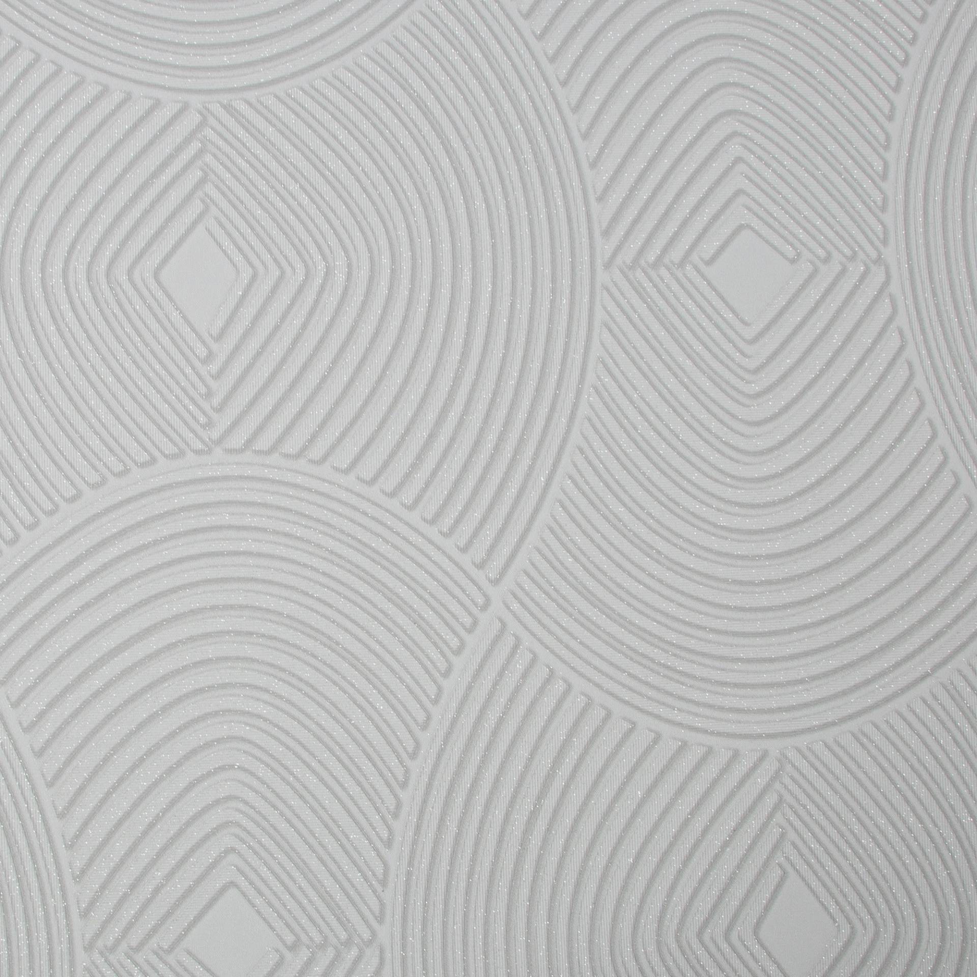 Boutique Vliestapete "Ulterior", geometrisch, Grau - 10mx52cm von Boutique