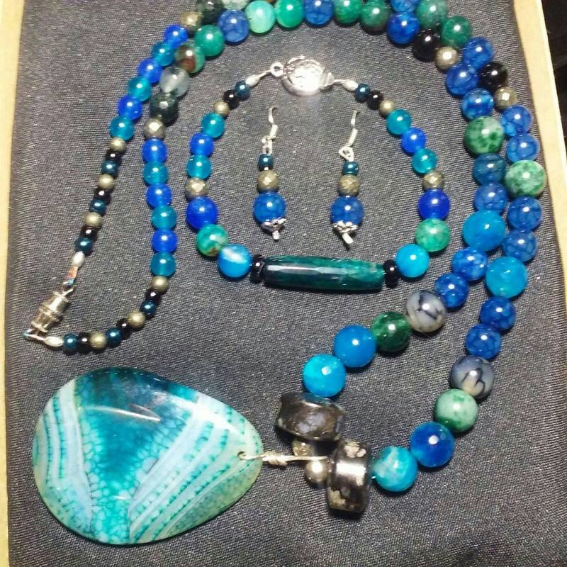 Aufstiegsset Aus Saphir Und Drachenader von BoutiqueMetaphysique