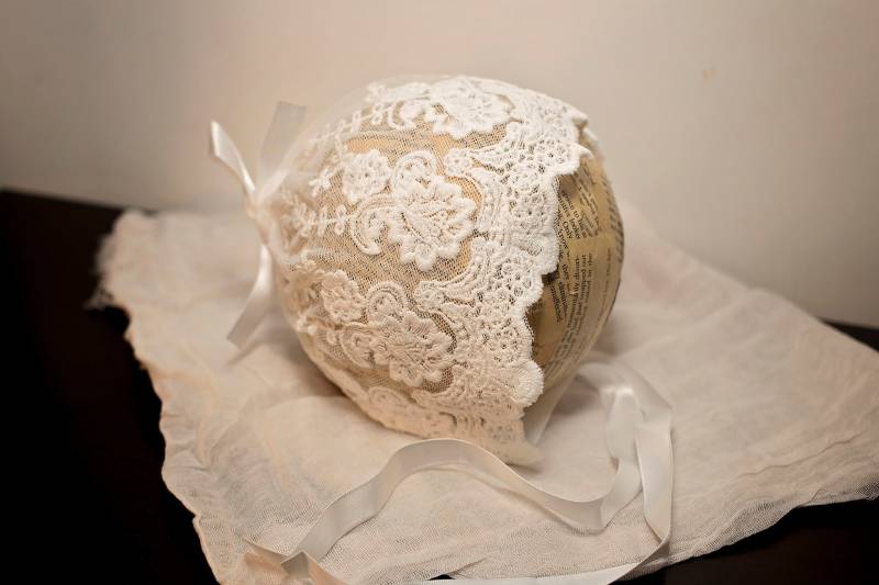 Vintage Spitzenhaube von BoutiqueRougeCouture