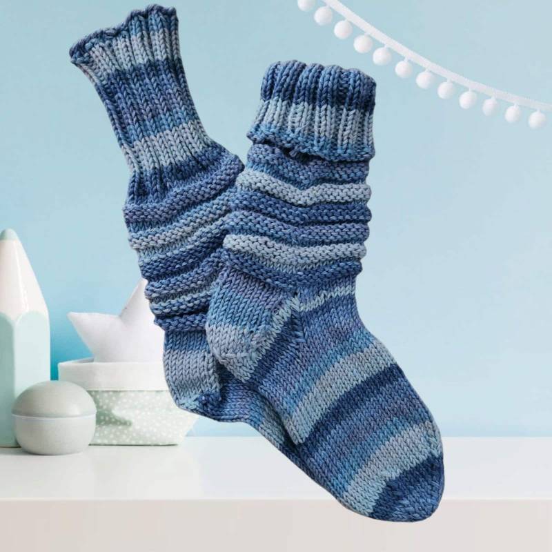Babysocken Handgestrickt, Gestrickte Baby Wollsocken, Geschenk Geburt Baby, Kindersocken von BoutiquebyBigMama