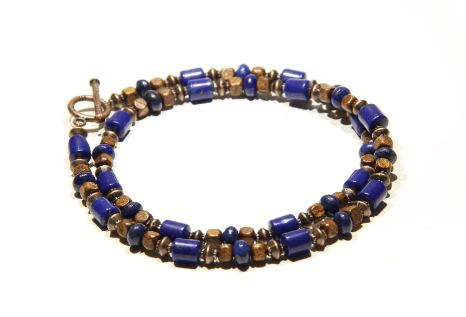 Boho Halskette Für Männer Lapislazuli Holz Kupfer Geschenk Ihn Sie Bijou Frauen Boho Halskette Für Männer Lapislazuli Holz Kupfer Geschenk Ihn Sie Bijou Frauen von BoutiquedAdele