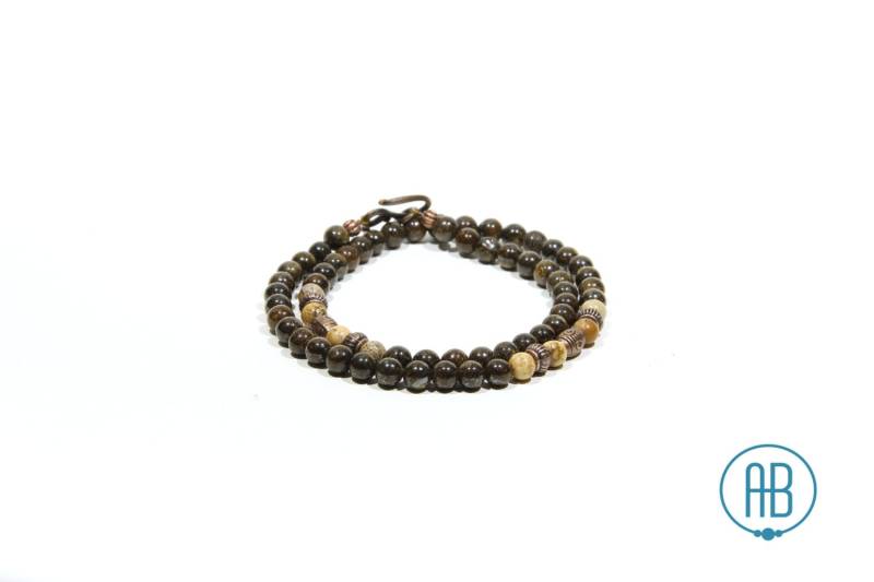 Surfer Halskette Für Männer Boho Geschenk Kupfer Bronzit Frauen Sie Handgemacht Schmuck Surfer Halskette Für Männer Boho Geschenk Kupfer Bronzit Frauen Sie Handgemacht Schmuck von BoutiquedAdele