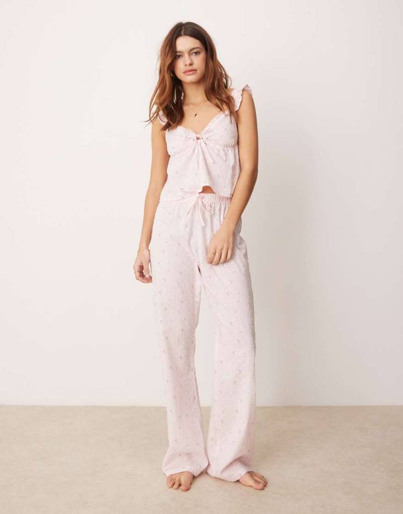 Boux Avenue - Set aus Baumwolle in Rosa mit Camisole und Hose Boux Avenue - Set aus Baumwolle in Rosa mit Camisole und Hose von Boux Avenue