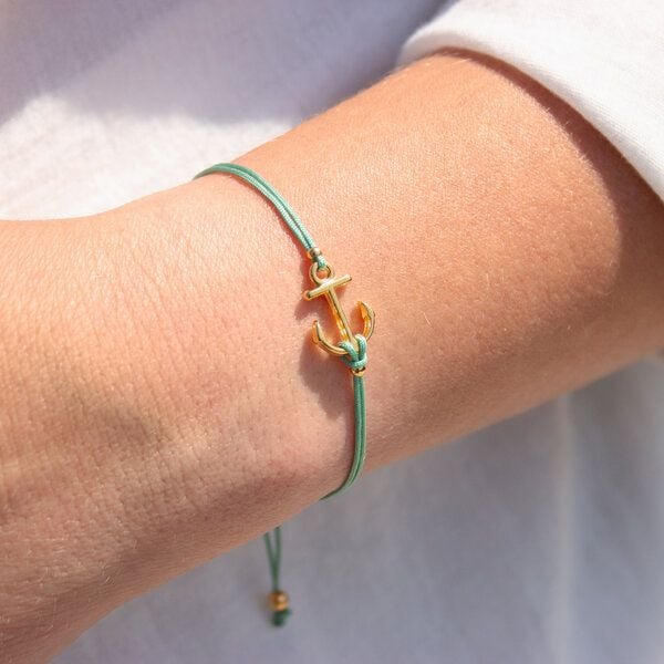 Bow & Hummingbird Armband auf Karte - Anker - Du bist mein Anker von Bow & Hummingbird