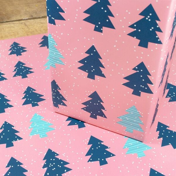 Bow & Hummingbird Geschenkpapier Christmas Trees Bow & Hummingbird Geschenkpapier Christmas Trees von Bow & Hummingbird