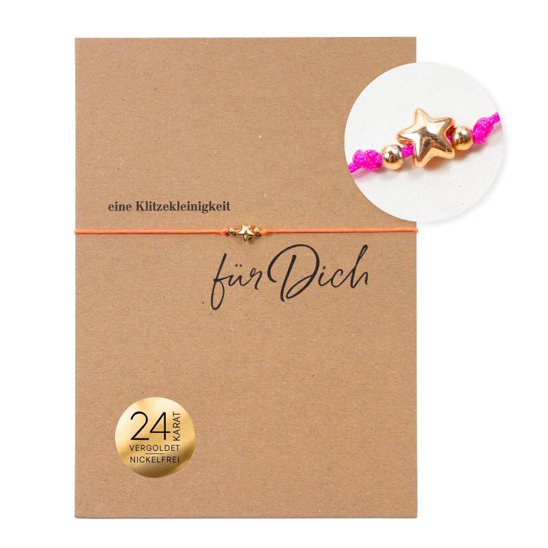 Armband Auf Karte - Stern Eine Klitzekleinigkeit Für Dich von BowAndHummingbird