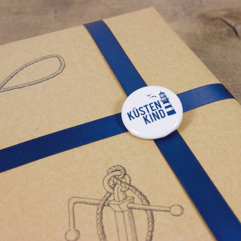 Button Küstenkind von BowAndHummingbird