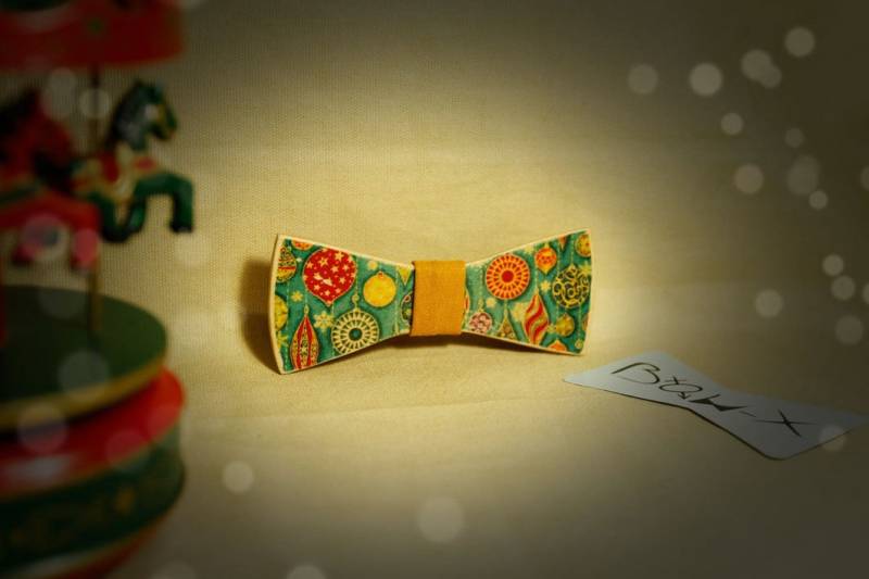 Gratis Versand Weltweit Holz Gedruckt Fliege Armenisch Handarbeit Gemacht in Armenien Weihnachten von BowX