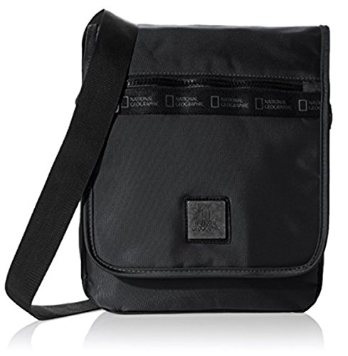 National Geographic Umhänge Schultertasche N-Generation mit Überschlag 23,5x9x27cm Schwarz 04602 06 Bowatex von Bowatex