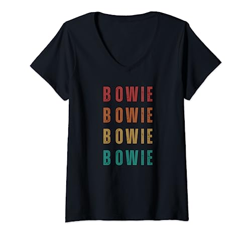 Damen Bowie, Maryland, Collegetown T-Shirt mit V-Ausschnitt Damen Bowie, Maryland, Collegetown T-Shirt mit V-Ausschnitt von Bowie Maryland