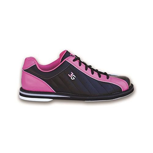 3 G Damen Kicks Bowling Shoes- Schwarz/Pink, Schwarz/Rosa 3 G Damen Kicks Bowling Shoes- Schwarz/Pink, Schwarz/Rosa von Bowlerstore Products