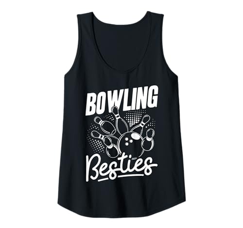 Damen Bowling Besties Tank Top Damen Bowling Besties Tank Top von Bowling Besties Design