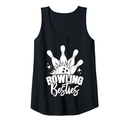 Damen Bowling Besties Tank Top Damen Bowling Besties Tank Top von Bowling Besties Design