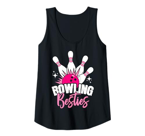 Damen Bowling Besties Tank Top Damen Bowling Besties Tank Top von Bowling Besties Design