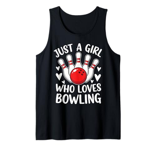 Lustiger Bowling-Liebhaber Just A Girl Bowling Tank Top Lustiger Bowling-Liebhaber Just A Girl Bowling Tank Top von Bowling Enthusiast Co.