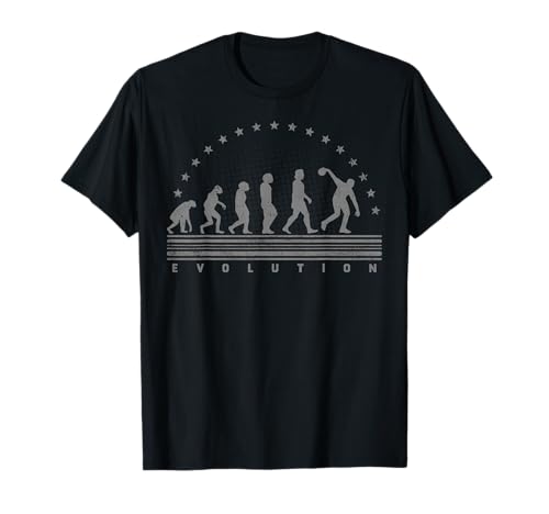 The Bowling Evolution Retro-Bowling für Herren T-Shirt The Bowling Evolution Retro-Bowling für Herren T-Shirt von Bowling Evolution Shirt & Bowling Gifts