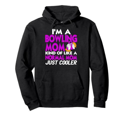 Lustiger Bowling Mama Spruch Coolere Mutter Pullover Hoodie von Bowling Mama mit Stil und Humor