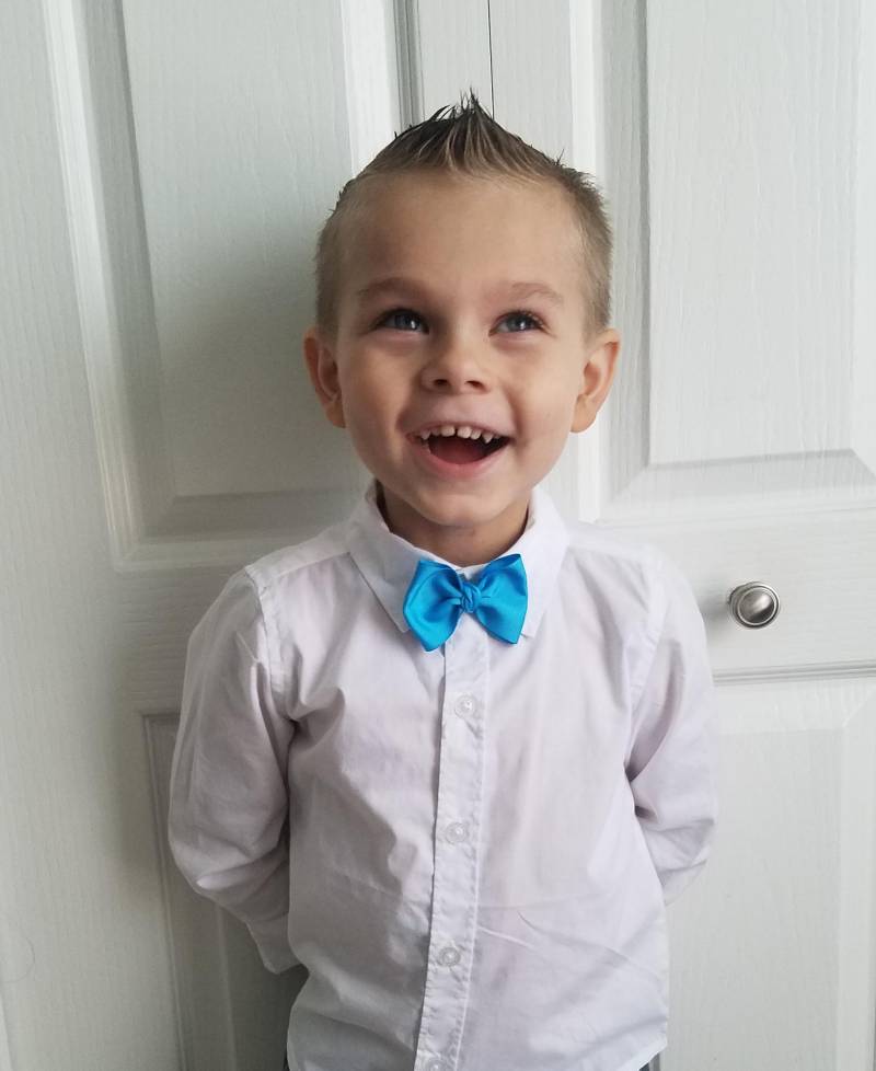 3-Zoll-Jungen Clip-On-Fliege - Handgefertigte Schleifen Für Kleinkinder Und Babys von BowsByMissDanielle