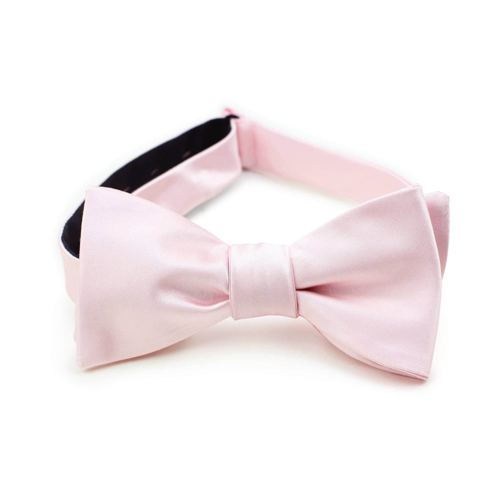 Blush Fliege | Selbst Gebunden | Hochzeitsfliege in Pink von BowsNTiesShop