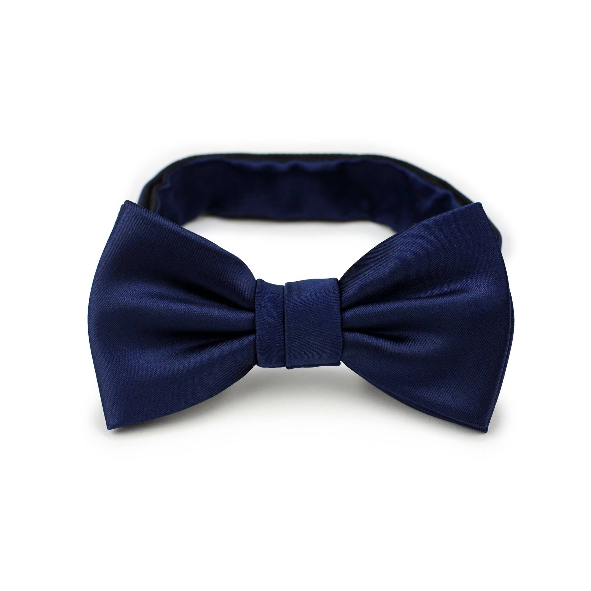 Dunkelblaue Kinder Fliege | Jungen Fliege in Navy Marineblaue Kinder-Fliege | Passt Für 2-6 Jahre von BowsNTiesShop