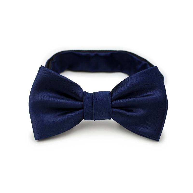 Dunkelblaue Kinder Fliege | Jungen Fliege in Navy Marineblaue Kinder-Fliege | Passt Für 2-6 Jahre von BowsNTiesShop