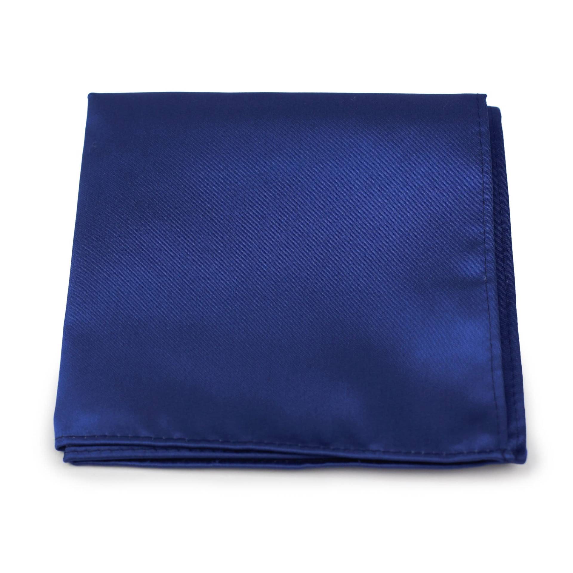 Königsblaues Taschenquadrat | Herren Formal Pocket Hanky in Rich Royal Blue Herren-Hochzeits-Taschentuch - Taschentuch Quadratisch Größe 10x10 von BowsNTiesShop