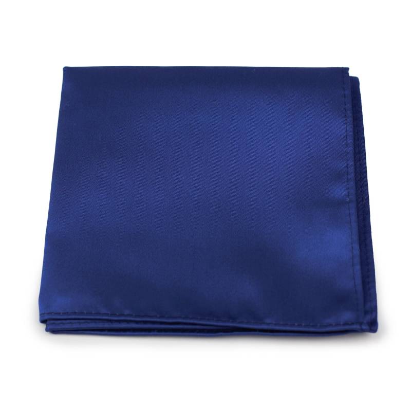 Königsblaues Taschenquadrat | Herren Formal Pocket Hanky in Rich Royal Blue Herren-Hochzeits-Taschentuch - Taschentuch Quadratisch Größe 10x10 von BowsNTiesShop