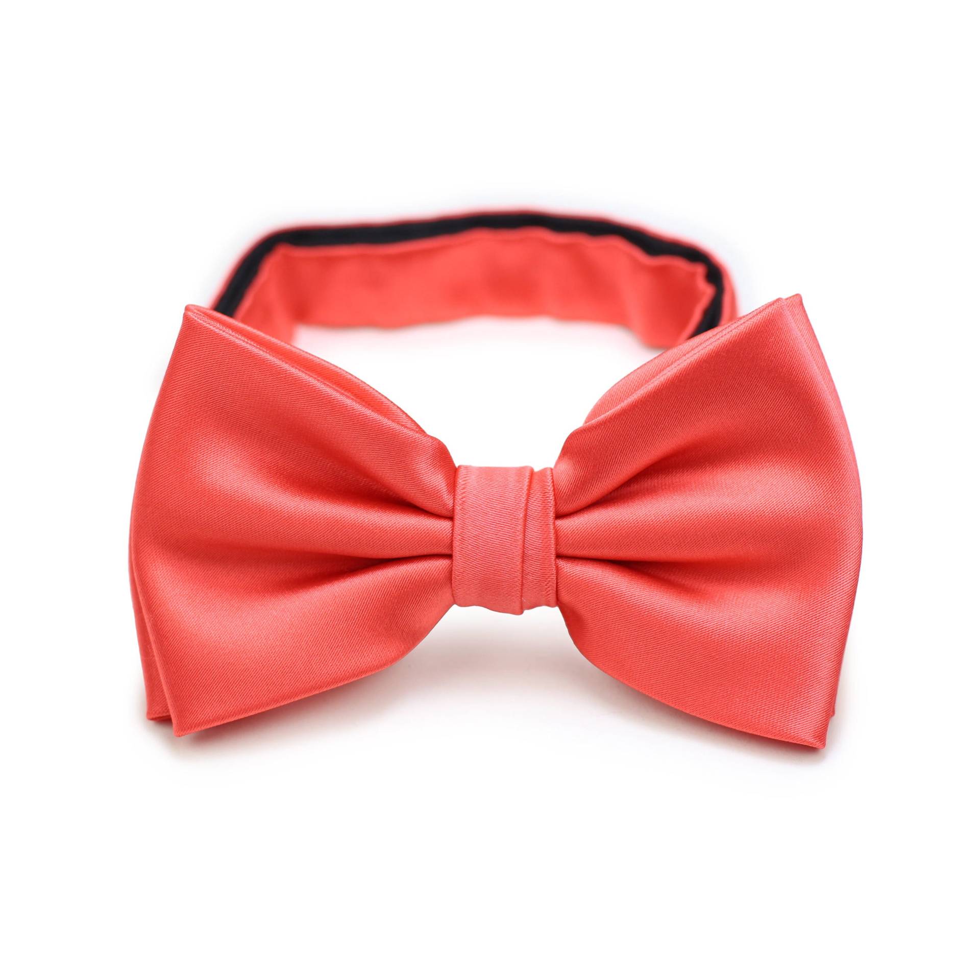 Nicht Koralle Fliege | Herren in Neon Coral Rot Formal Eistarbfarbene Hochzeit Schleife Krawatten von BowsNTiesShop