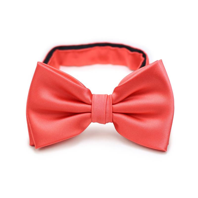 Nicht Koralle Fliege | Herren in Neon Coral Rot Formal Eistarbfarbene Hochzeit Schleife Krawatten von BowsNTiesShop