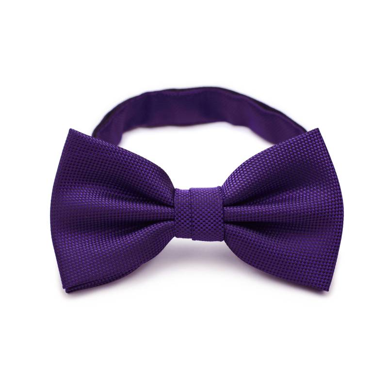 Regency Fliege | Einfarbig Lila Royal Im Vorgebundenen Stil Herren Hochzeitsschleifen in Matte von BowsNTiesShop