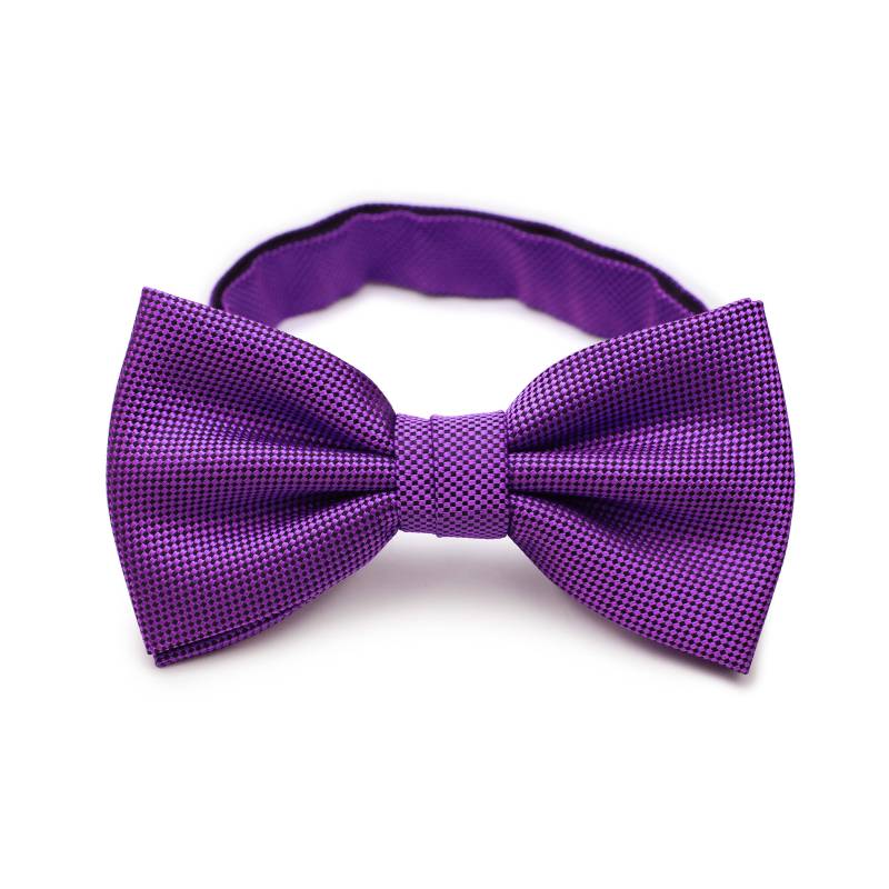 Violette Fliege | Herren in Violett Lila Vorgebundener Violett Lila Mit Mattem Microtexture Finish von BowsNTiesShop