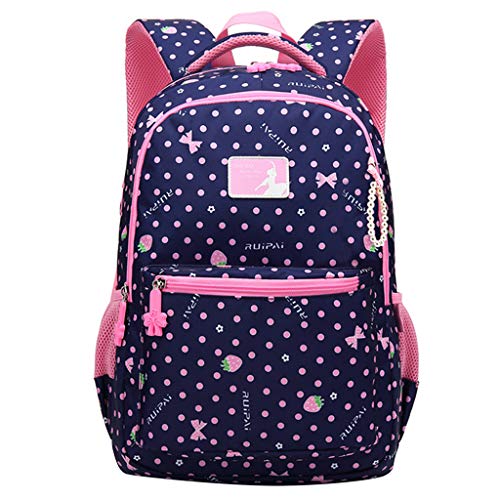 Kinderrucksack, Schulrucksack Mädchen Rucksack Kinder Schulranzen Jungs Daypack Schultasche für Jungen Teenager Lässig Daypack Kindergartenrucksack, 13" von Bowtus