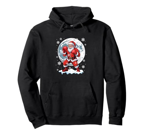 Santa Christmas Costume Playing Boxing Player Lover Kids Pullover Hoodie Santa Christmas Costume Playing Boxing Player Lover Kids Pullover Hoodie von Boxer Christmas Costume