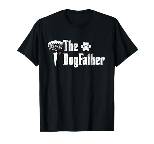 Herren THE DOGFATHER Boxer Hund Dad TShirt Vatertag Geschenk T-Shirt Herren THE DOGFATHER Boxer Hund Dad TShirt Vatertag Geschenk T-Shirt von Boxer Daddy T-Shirts