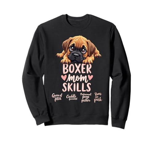 Lustiger Boxer Mama Hund Boxer Mama Humor Zitat Sweatshirt Lustiger Boxer Mama Hund Boxer Mama Humor Zitat Sweatshirt von Boxer Dog Fun Designs
