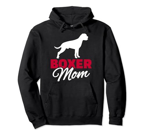 Boxer Mama Pullover Hoodie von Boxer Geschenke