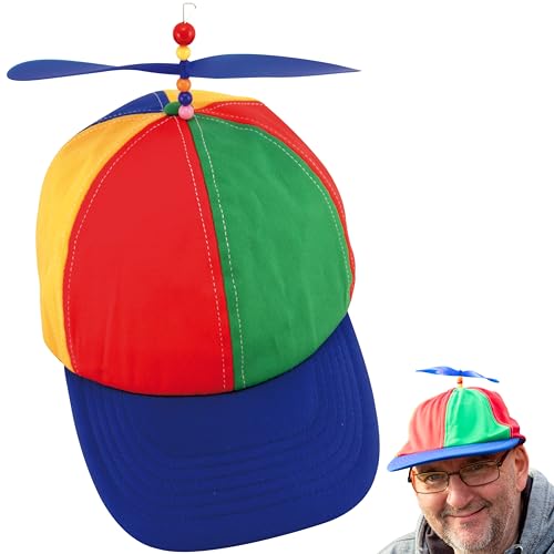Boxer Gifts Propeller Mütze - Cap für Erwachsene & Kinder | Unisex | Lustiges Accessoire für Festivals, Junggesellenabschiede | Eine witzige Ventilator Kappe Hut für jede Mallorca / Malle Party von Boxer Gifts