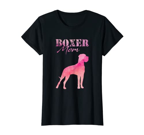 Damen Liebevoller Boxermama T-Shirt Geschenk Boxer Hundeliebhaber von Boxer Hunde T-Shirt Shop
