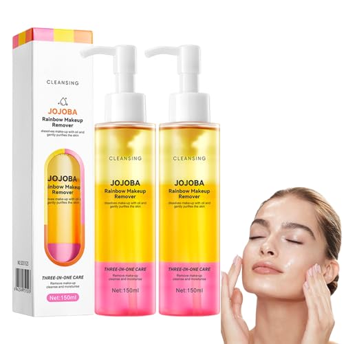 Cleansing Oil Make-up-Entfernungöl, Gesichts-Make-up-Reiniger, sanfter Gesichtsreinigungsöl, Make-up-Entferneröl ohne Porenverstopfung, rückstandsfrei, für alle Hauttypen von Boxiatil
