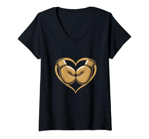 Damen Boxhandschuhe Boxhandschuhe Memes - I Believe in Boxing T-Shirt mit V-Ausschnitt Damen Boxhandschuhe Boxhandschuhe Memes - I Believe in Boxing T-Shirt mit V-Ausschnitt von Boxing Fan Shirt – I Believe in Boxing Quote