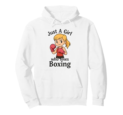 Nur EIN Mädchen, das Boxen liebt - süße Mädchenboxhandschuhe Pullover Hoodie von Boxmädchen T-Shirts & Geschenke