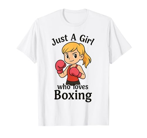 Nur EIN Mädchen, das Boxen liebt - süße Mädchenboxhandschuhe T-Shirt Nur EIN Mädchen, das Boxen liebt - süße Mädchenboxhandschuhe T-Shirt von Boxmädchen T-Shirts & Geschenke