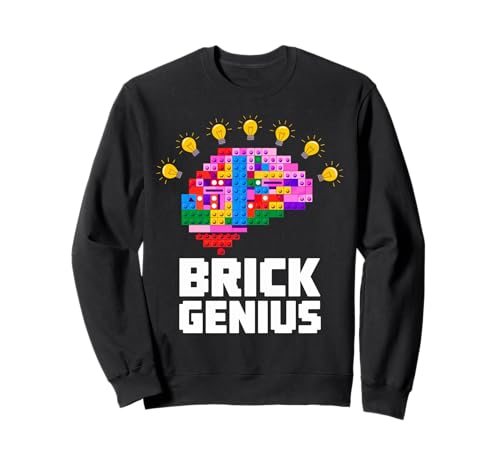 Master Builder Kinder Bausteine Ziegel Spielzeug Geburtstag Jungen Sweatshirt von Boy Building Bricks Family Party Play Toys Toddler