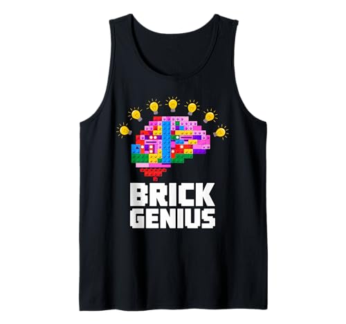 Master Builder Kinder Bausteine Ziegel Spielzeug Geburtstag Jungen Tank Top von Boy Building Bricks Family Party Play Toys Toddler