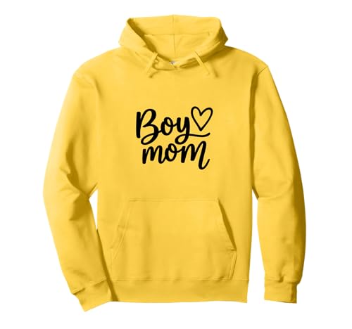 Junge Mama Raising Jungen Muttertag Mama Mama Lustiger Spruch Pullover Hoodie von Boy Mom Designs