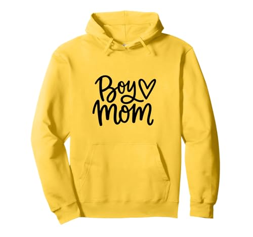 Junge Mama Raising Jungen Muttertag Mama Mama Lustiger Spruch Pullover Hoodie von Boy Mom Designs
