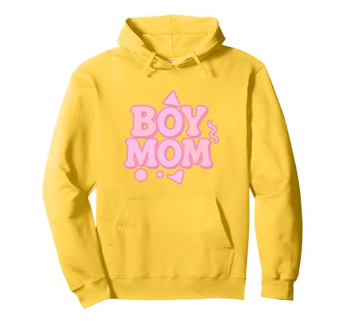 Junge Mama Raising Jungen Muttertag Mama Mama Lustiger Spruch Pullover Hoodie von Boy Mom Designs