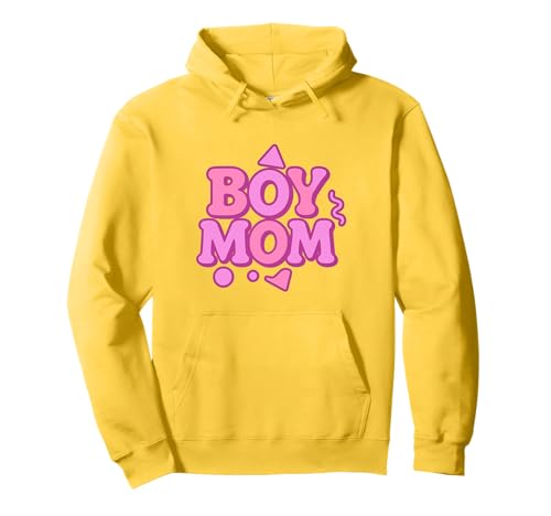 Junge Mama Raising Jungen Muttertag Mama Mama Lustiger Spruch Pullover Hoodie von Boy Mom Designs