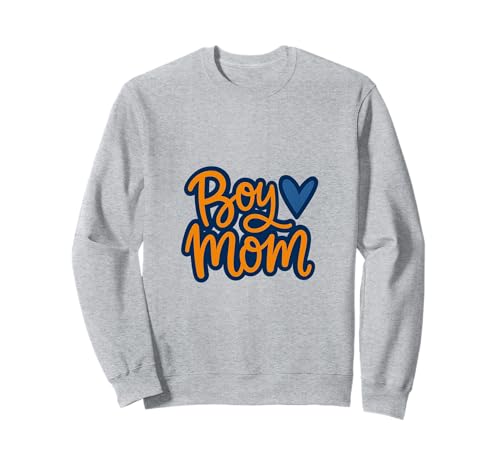Junge Mama Raising Jungen Muttertag Mama Mama Lustiger Spruch Sweatshirt von Boy Mom Designs