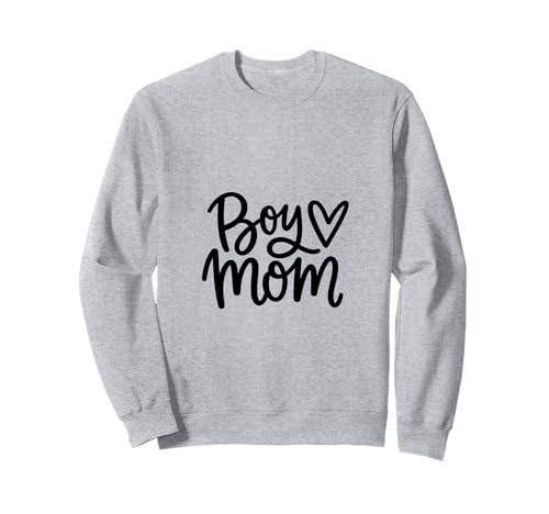 Junge Mama Raising Jungen Muttertag Mama Mama Lustiger Spruch Sweatshirt von Boy Mom Designs